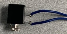 Rectangular mono jack wired example